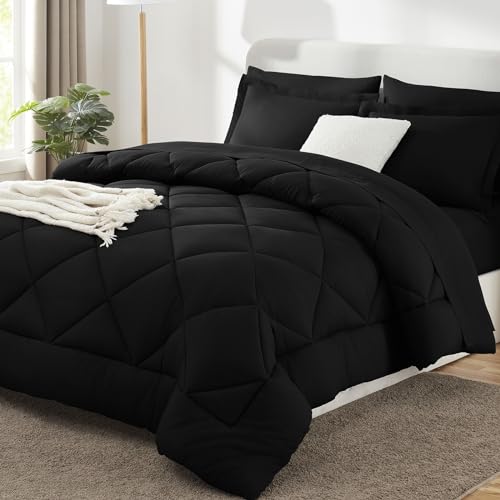 Full Size Comforter Sets Black