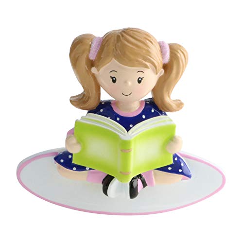 Personalized Book Ornament