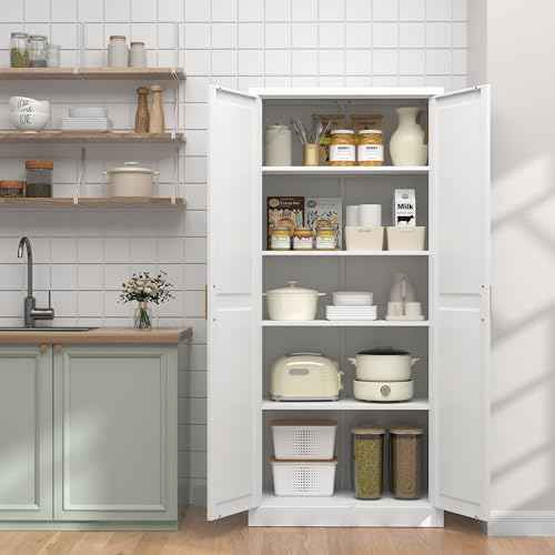 71" Kitchen Pantry Cabinet