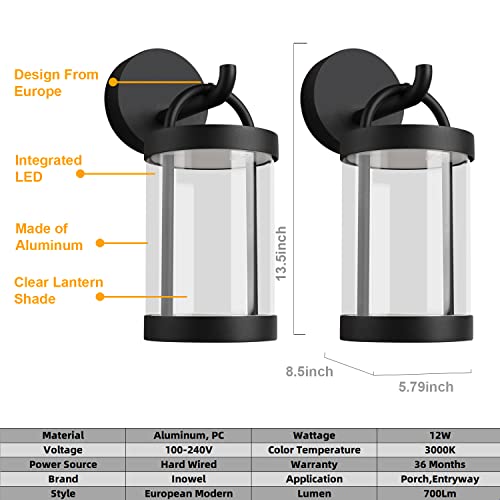 LED Wall Sconce Light Outdoor
