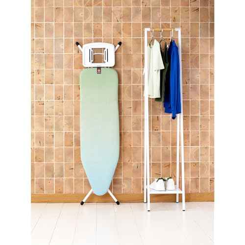 Comfort Ironing Board with Solid Steam Iron Rest