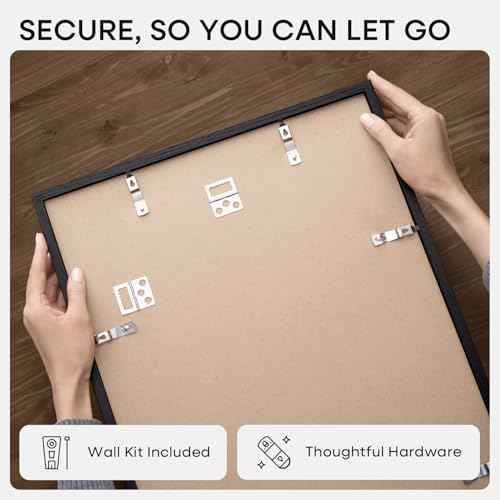 24x30 Black Oak Picture Frame