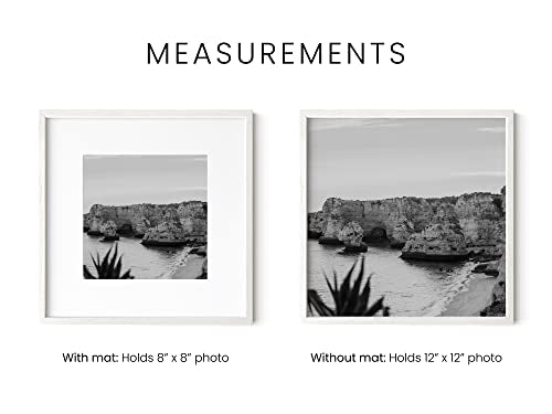 White Square Frames Set of 9