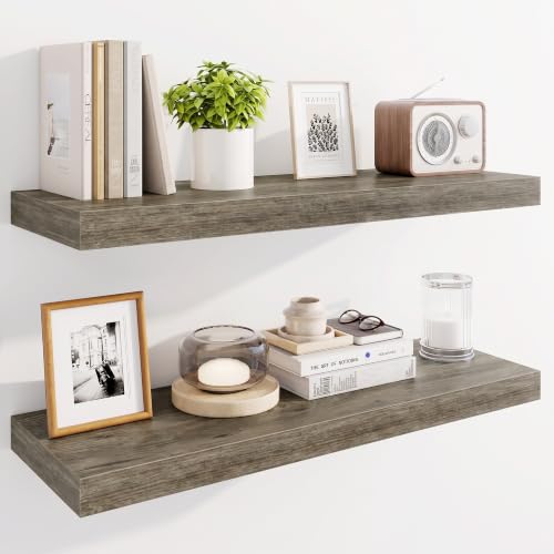 30" Floating Shelves for Wall (2 Count)
