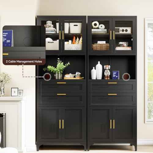 71" Kitchen Pantry Cabinet