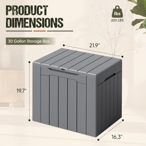 Deck Box 30 Gallon