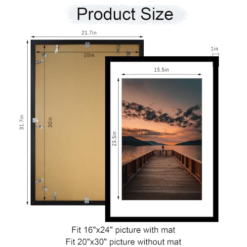 20x30 Picture Frame Set of 4