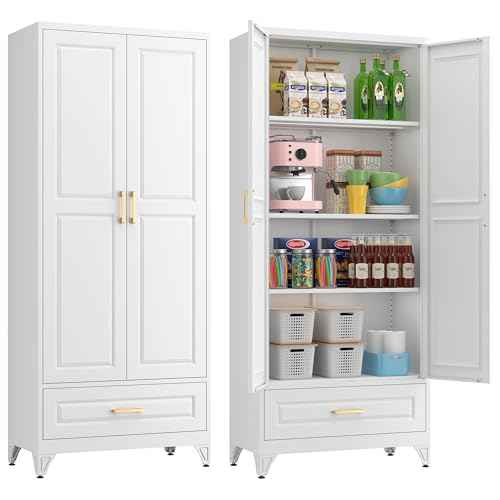 75" Kitchen Pantry Cabinet