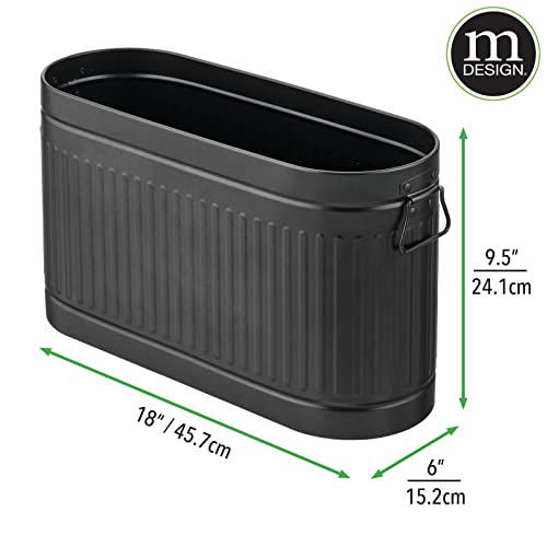 Large Steel Free Standing Toilet Paper Organizer (6 Count)