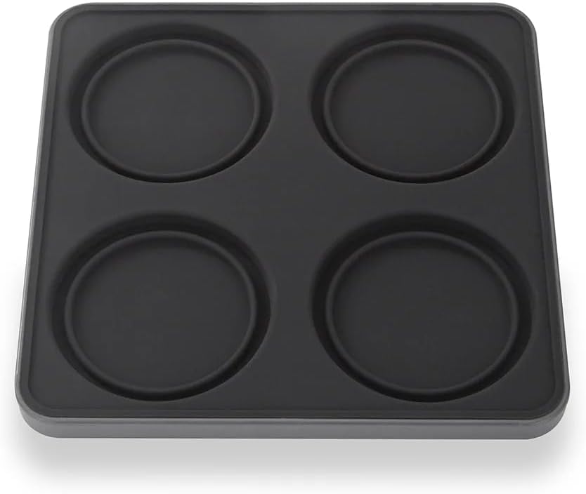 FinaMill Salt and Pepper Mill Tray, Stackable FinaPod Storage, Stylish Kitchen Accessories for Spice Grinder, Gift-Ready - Slate Quartet Stackable Tray