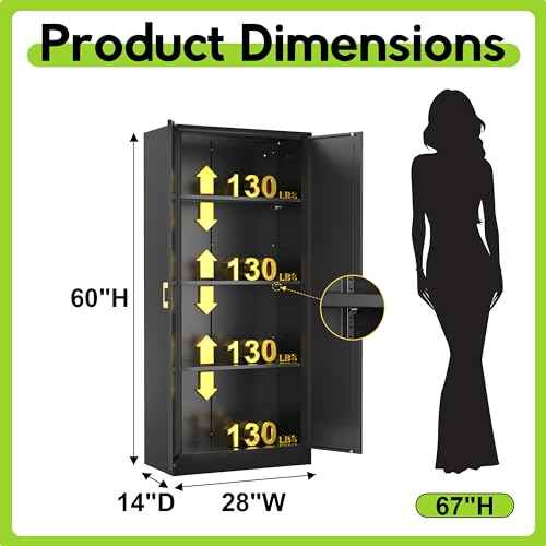 Metal Kitchen Pantry Cabinet