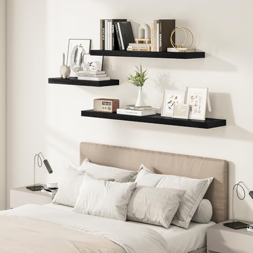 Deep Floating Shelves 48x12” Set of 2 (2 Count)