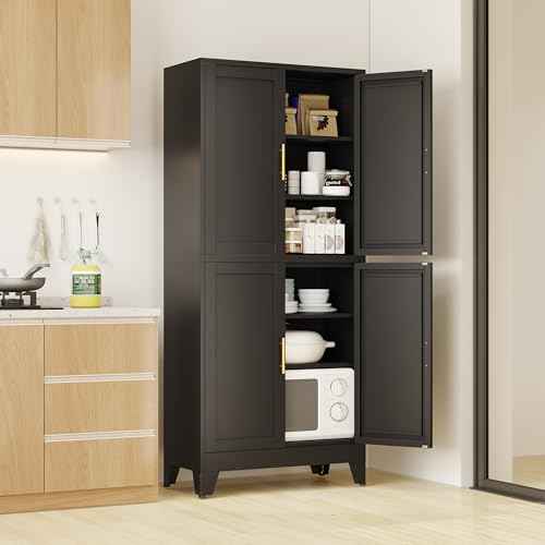 75" Tall Kitchen Pantry Cabinet