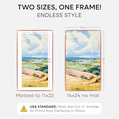 14x24 Rose Picture Frame