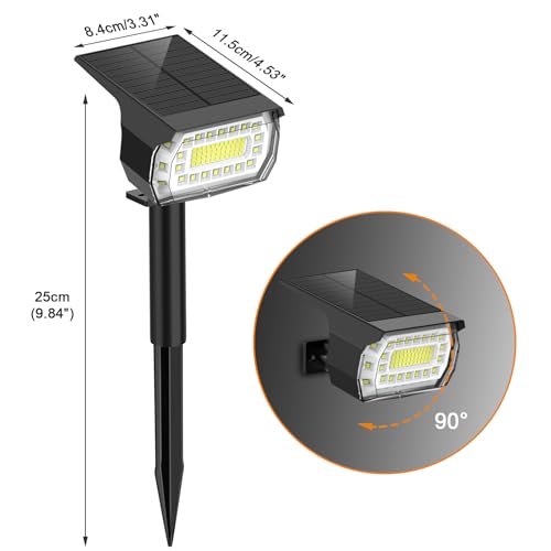 Solar Spot Lights Outdoor (4 Count)