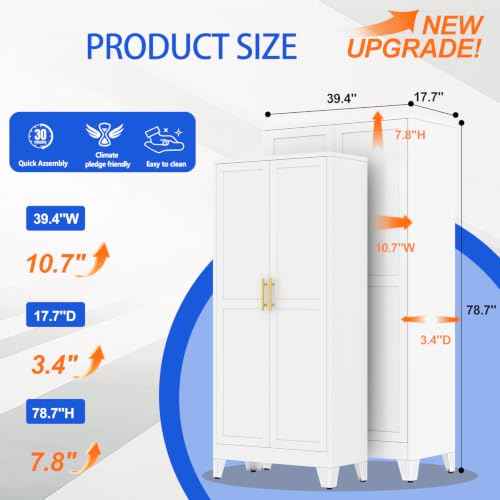 79" Tall Kitchen Pantry Cabinet