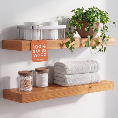 24 Inch Floating Shelves (2 Count)