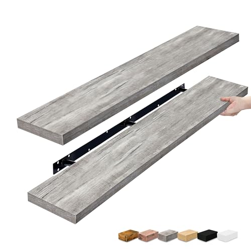 Floating Shelves for Wall Storage (2 Count)