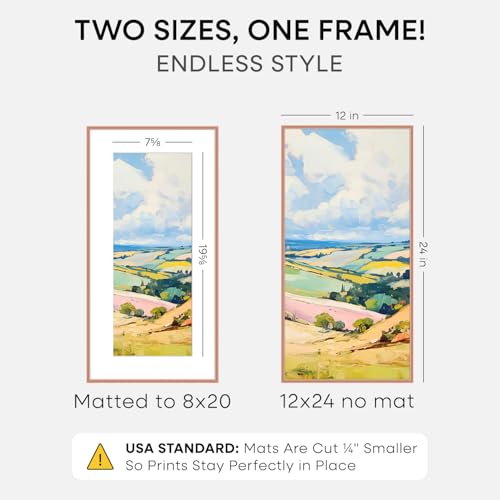 12x24 Rose Picture Frame