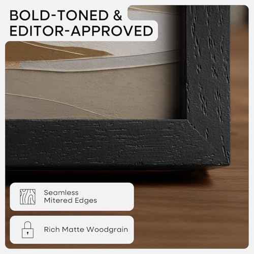 20x20 Black Oak Picture Frame