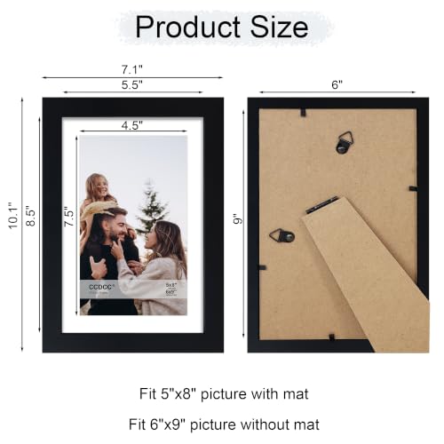 6x9 Picture Frame Set of 4 (4 Count)