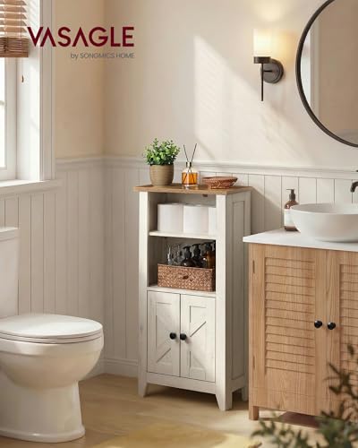 Farmhouse Storage Cabinet with 2 Barn Doors