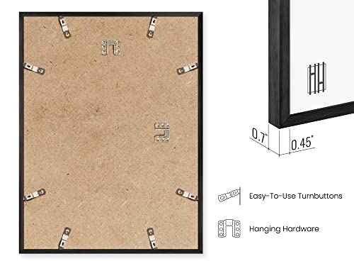 11x14 Black Metal Picture Frames