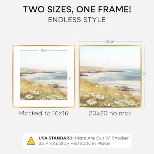 20x20 Gold Picture Frame