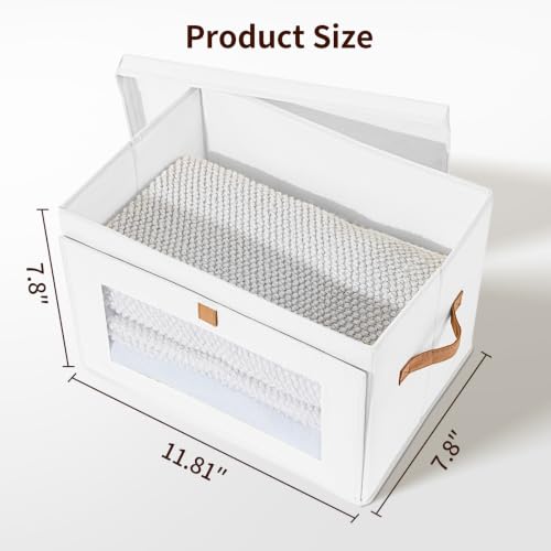 Storage Bins with Lids (6 Count)