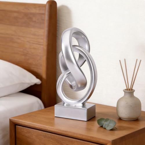 Modern Abstract Knot Sculpture