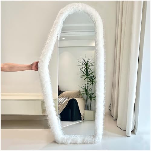 Fluffy Mirror Frame Cover for Arched & Full