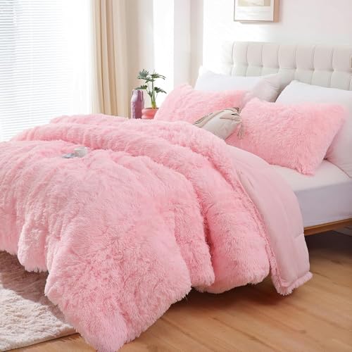 Fluffy Full Size Comforter Set
