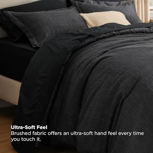Queen Comforter Set Black