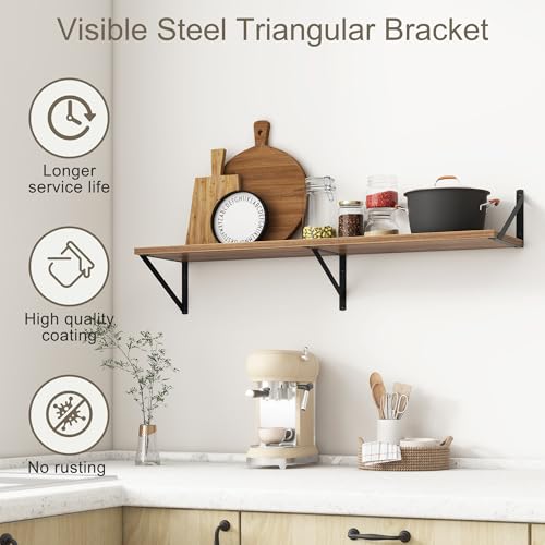 40 Inch Floating Shelves (2 Count)