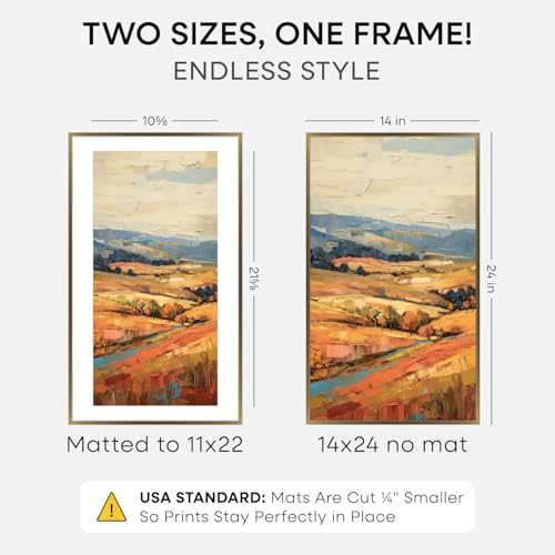 14x24 Bronze Picture Frame