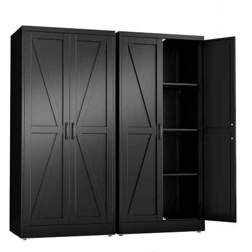 Black Metal Storage Cabinet