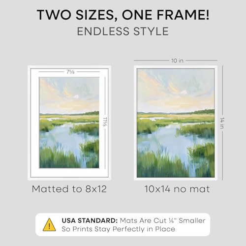 10x14 White Picture Frame