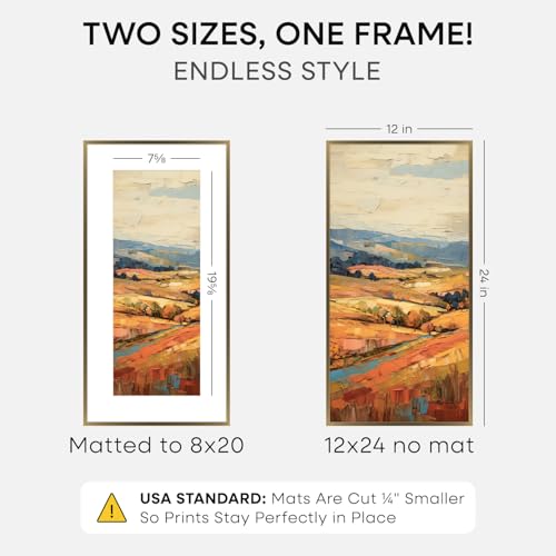 12x24 Bronze Picture Frame (3 Count)