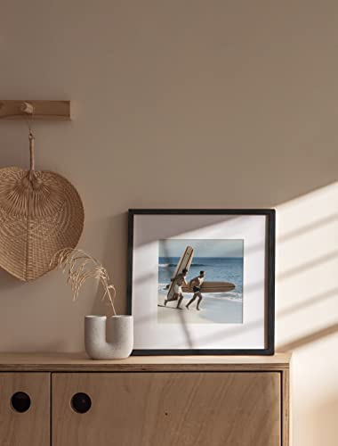 Solid Oak 12”x12” Picture Frame Matted to 8”x8”