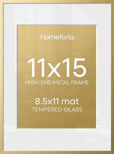 11x15 Gold Picture Frame (3 Count)
