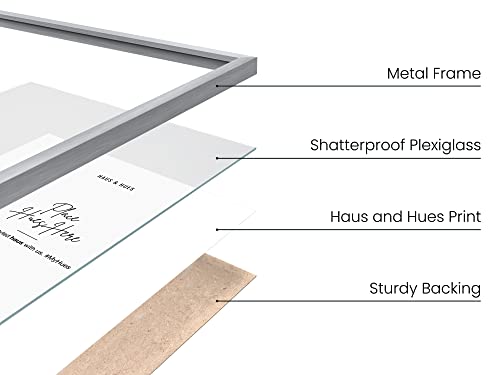 16x24 Silver Metal Picture Frames (3 Count)