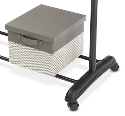 Adjustable Garment Rack with Wheels