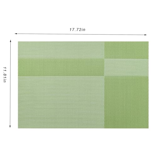 Placemats Set of 6 Washable Indoor (6 Count)