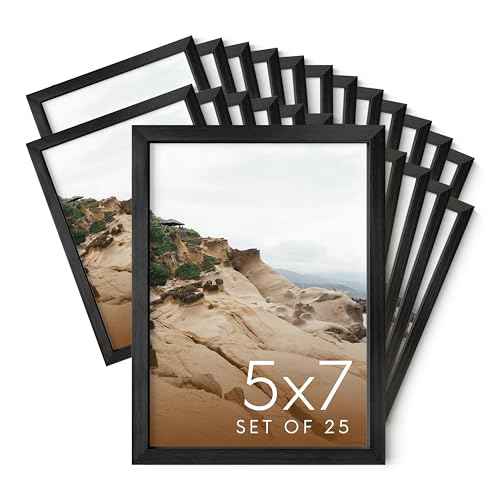 5x7 Black Metal Picture Frames