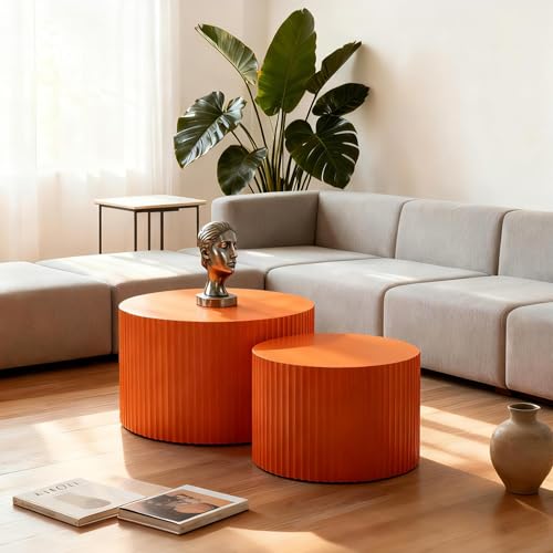 Nesting Coffee Tables Set of 2 (2 Count)