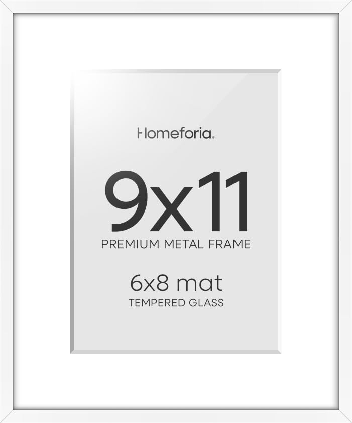 9x11 White Picture Frame