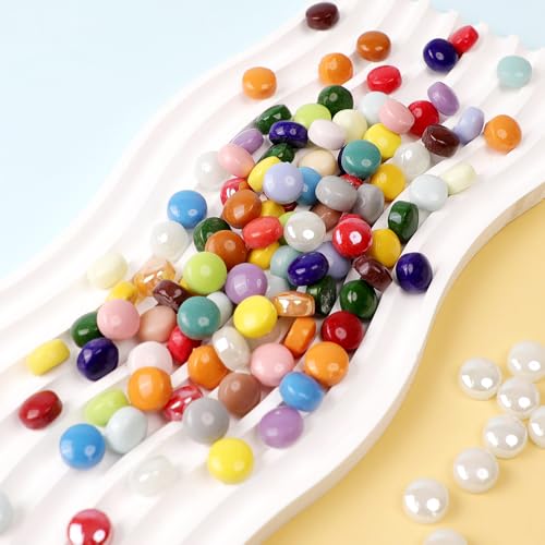 12mm Round Mosaic Tiles for Crafts
