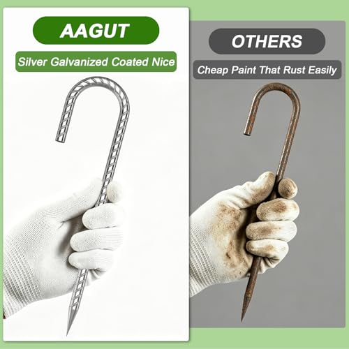 Rebar Stakes 12 Inch J Hook (55 Count)