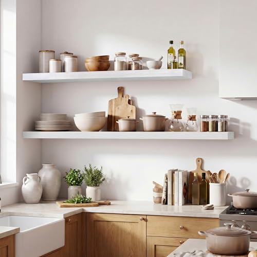 36 Inch Floating Shelves for Wall Set of 2