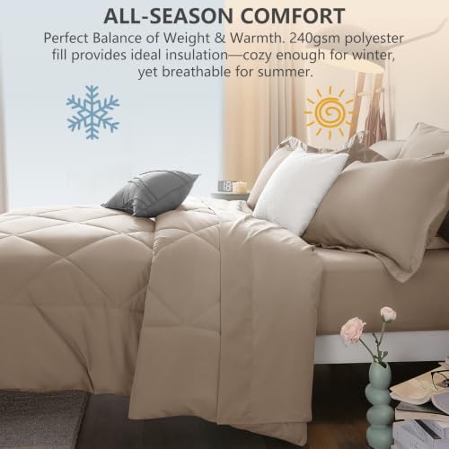 Full Size Comforter Sets Khaki